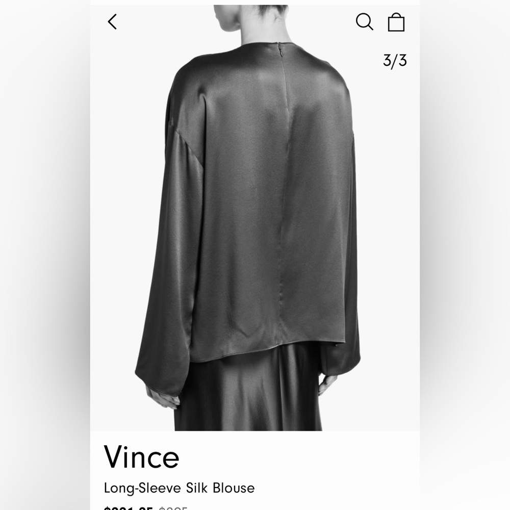 Vince Gold Top - Picture 5 of 6